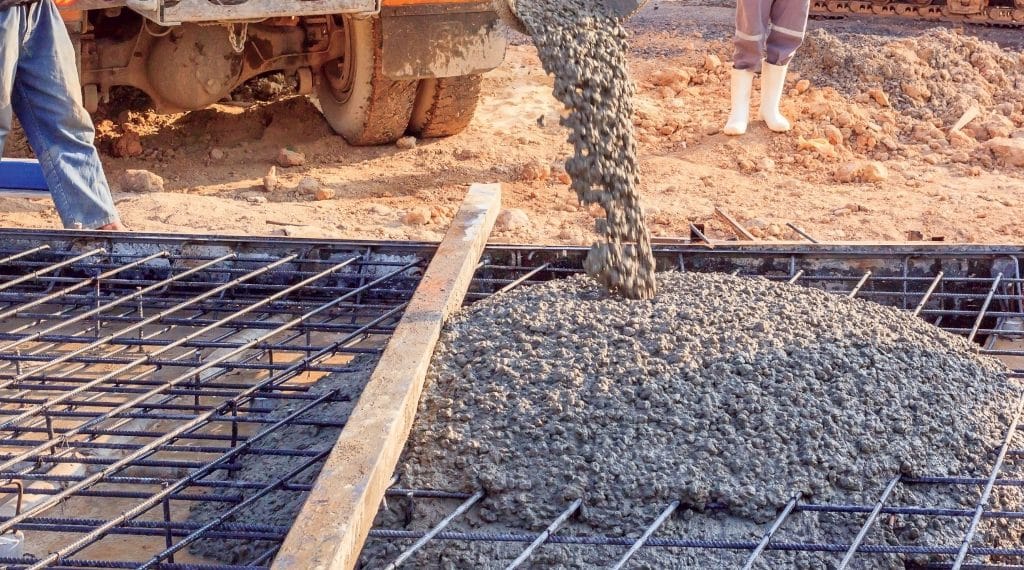 Concrete placement can be improved by the use of Aquron 300 admixture