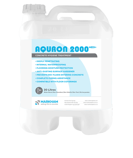 AQURON 2000 MEDI+ - Concrete Hygiene Treatment