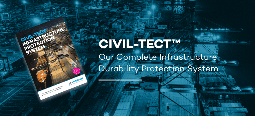 Download the free CIVIL-TECT brochure - our complete infrastructure durability protection system