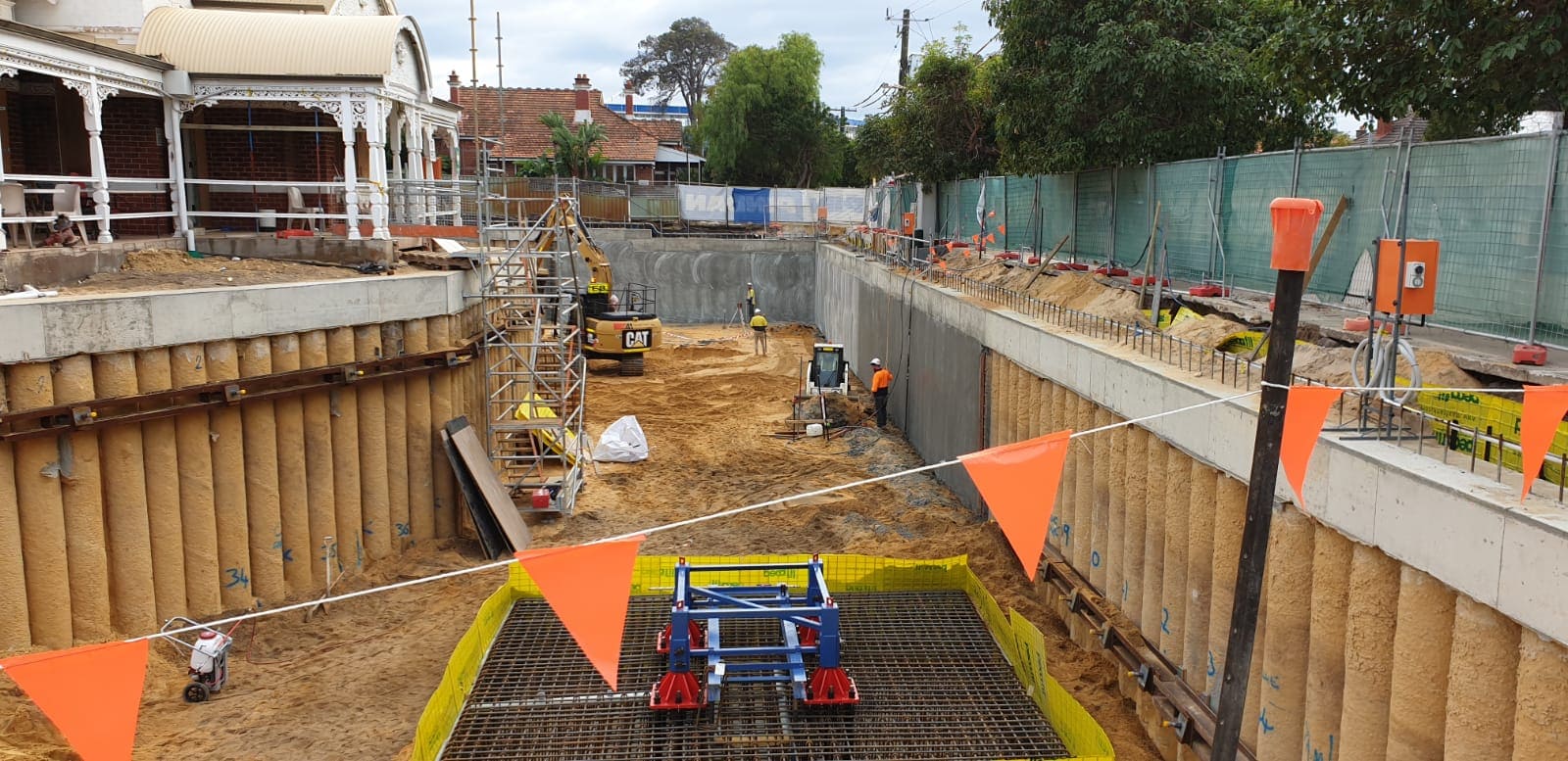Rosewood Aged Care basement excavation, West Perth WA