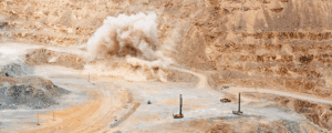 Ammonium nitrate is used in mining and other explosives