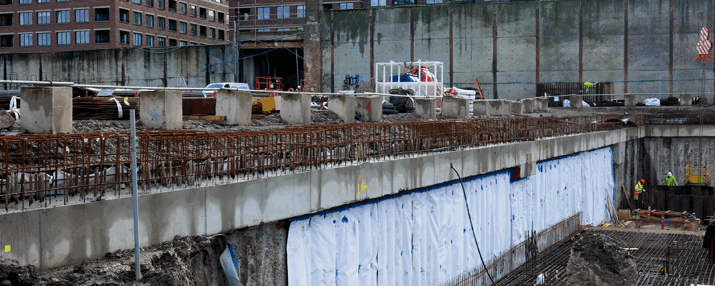 Basement waterproofing