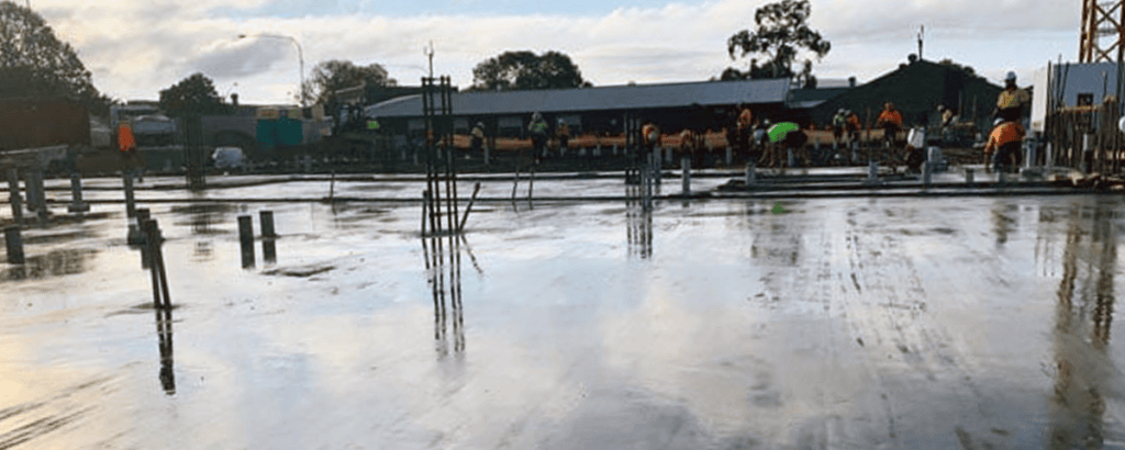 Reducing concrete curing costs on aged care slabs