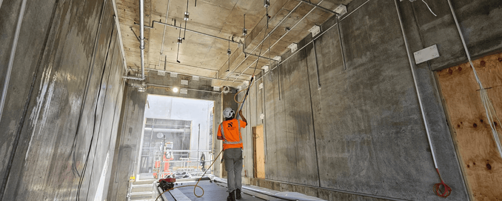 Data centre concrete protection treatments