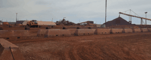 Australian mine site - concrete infrastructure needs protection