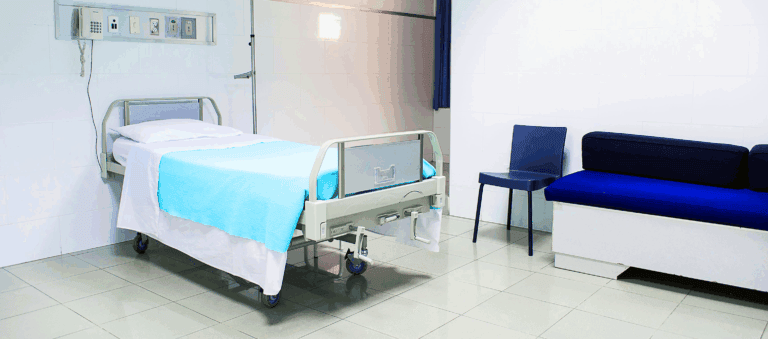 Flooring in hospitals is at risk from contamination