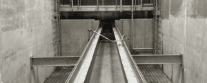 Oswestry water treatment works concrete infrastructure UK