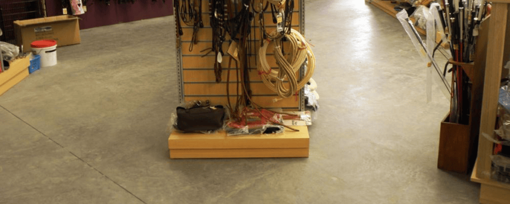 Pakenham Produce retail concrete floor exposed finish