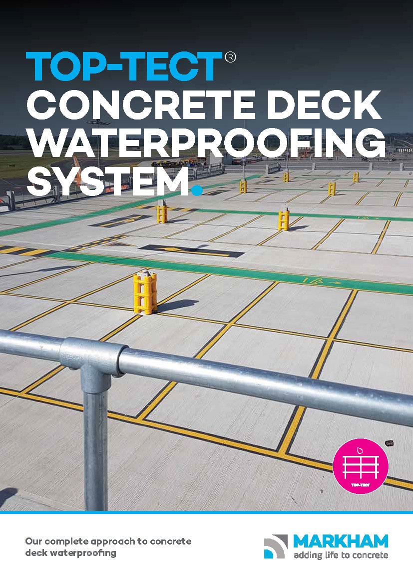 TOP-TECT Concrete Deck Waterproofing System cover page