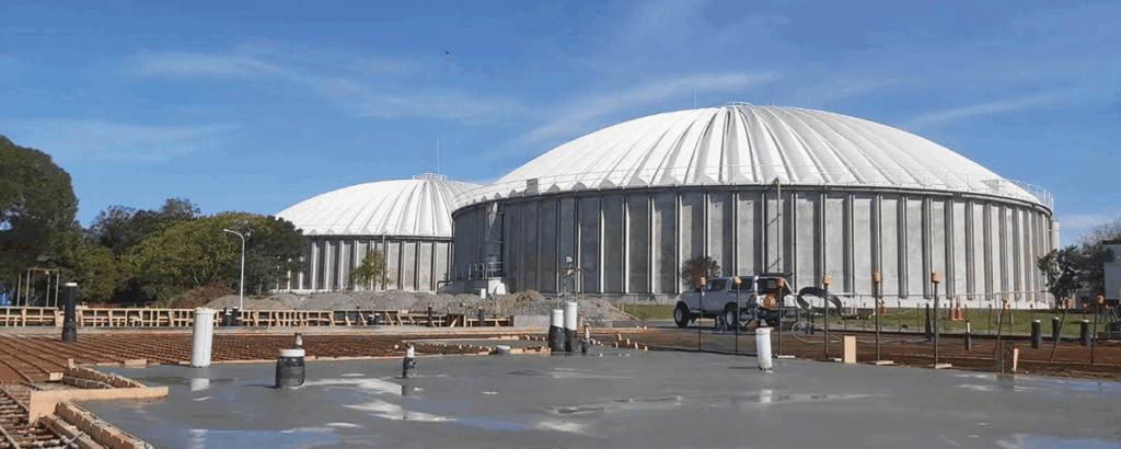 Concrete water infrastructure tanks