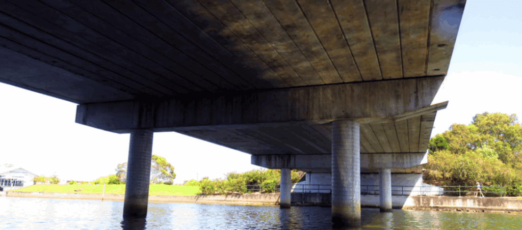Water safety bridge
