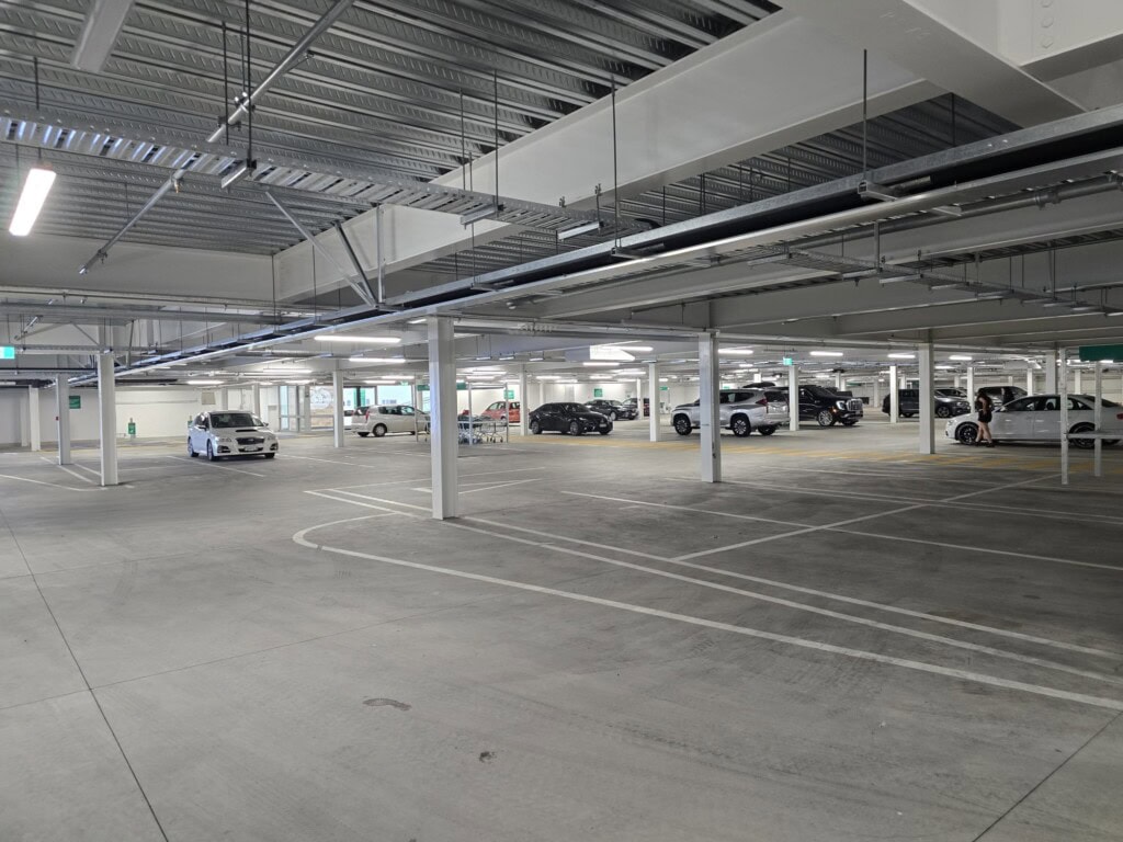 Woolworths Countdown Taupo basement car park concrete waterproofing