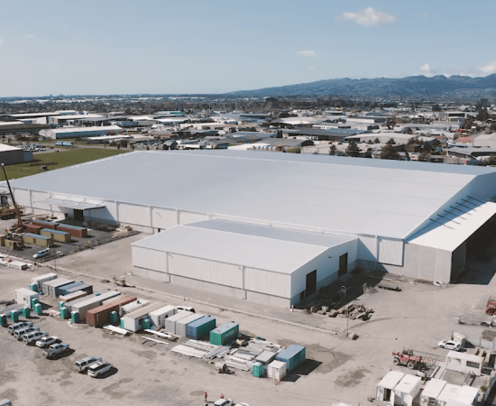 OJI Fibre Solutions warehouse Christchurch SLAB-TECT