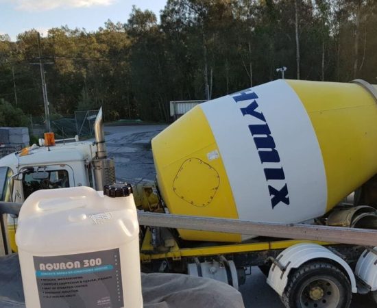 CONQOR B50 with mixer truck