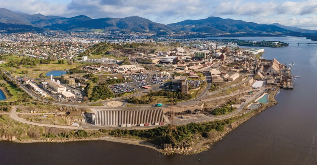 Nyrstar Smelter acid tanks Hobart case study