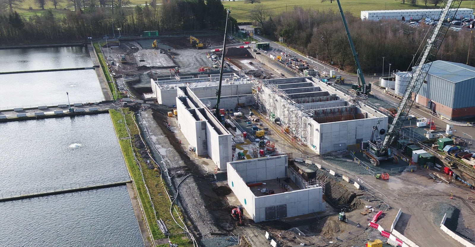 Oswestry Water Treatment Works - MARKHAM Waterproofing Project