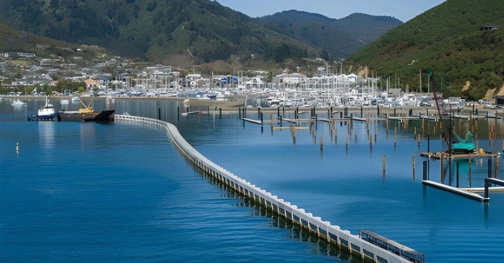 Waikawa Breakwall - Marine Concrete Durability | MARKHAM Project