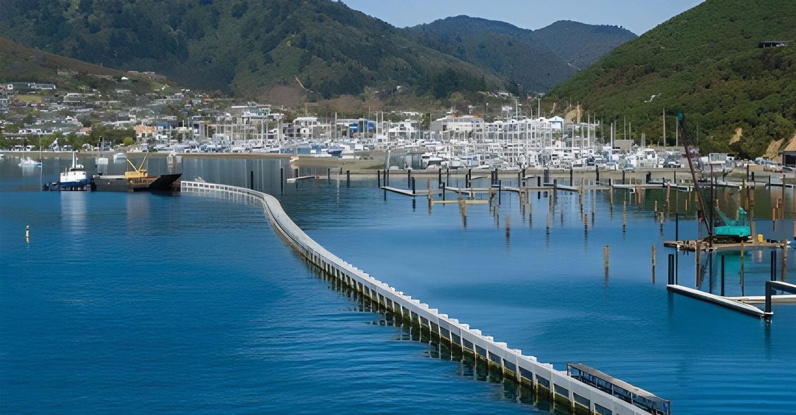 Waikawa Breakwall - Marine Concrete Durability | MARKHAM Project