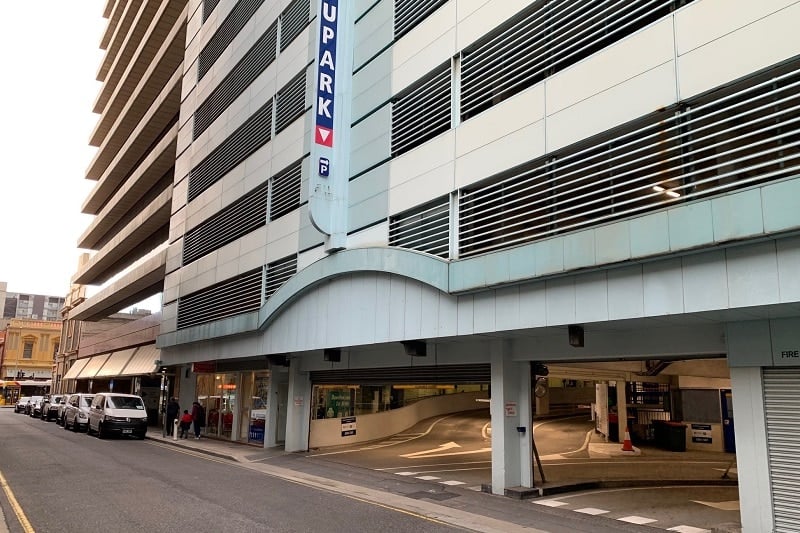 Rundle Street UPark concrete remediation